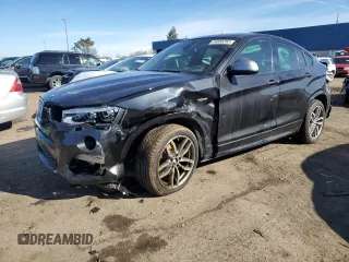 2017 BMW X4 M40i with VIN 5UXXW7C57H0U24914, listed as a Copart auction lot 44800293 with 90,576 mi miles. Bid and sale history available at carsss.com. Image 1.