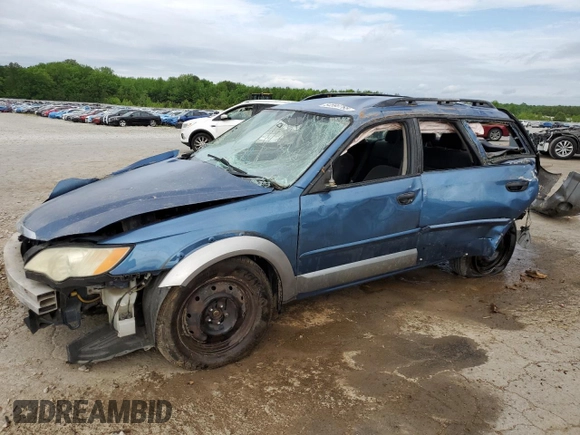 2008 Subaru Outback z VIN 4S4BP60CX87355130, wystawiony jako Copart lot #54596765 z przebiegiem Nie podano mil oraz Szkoda całkowita • Salvage title. Historia ofert i sprzedaży dostępna na DreamBid. Obrazek 1.