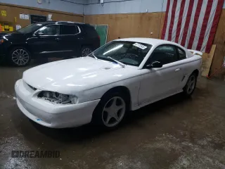 1995 Ford Mustang with VIN 1FALP404XSF266697, listed as a Copart auction lot 47772545 with 97,995 mi miles and Clean Title. Bid and sale history available at carsss.com. Image 1.