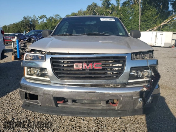 2005 GMC Canyon 1SE SLE Z71 with VIN 1GTDS136258218662, listed as a Copart auction lot 72512844 with 164,396 mi miles and Salvage Title. Bid and sale history available at carsss.com. Image 5.