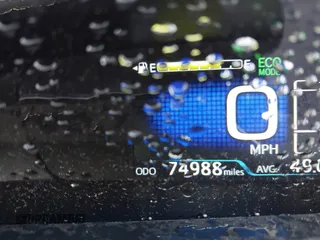 2016 Toyota Prius Four with VIN JTDKARFUXG3523023, listed as a IAAI auction lot 41754221 with 74,988 mi miles. Bid and sale history available at carsss.com. Image 16.