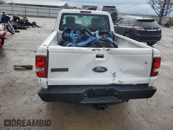 2011 Ford Ranger XL with VIN 1FTKR1ED7BPA74834, listed as a Copart auction lot 87236604 with 169,644 mi miles and Salvage title. Bid and sale history available at DreamBid. Image 6.