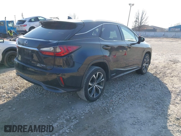 2017 Lexus RX with VIN 2T2BGMCA9HC012953, listed as a IAAI auction lot 41801492 with 97,981 mi miles. Bid and sale history available at carsss.com. Image 4.
