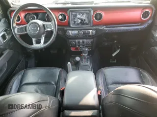 2021 Jeep Wrangler Unlimited Rubicon with VIN 1C4HJXFN5MW633804, listed as a Copart auction lot 47534015 with Not Provided miles and Salvage Title. Bid and sale history available at DreamBid. Image 8.