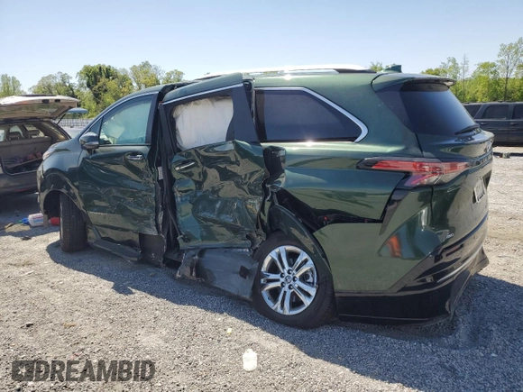2024 Toyota Sienna Platinum z VIN 5TDESKFC7RS125570, wystawiony jako Copart lot #53282525 z przebiegiem 7298 mil mil oraz Szkoda całkowita • Salvage title. Historia ofert i sprzedaży dostępna na DreamBid. Obrazek 2.