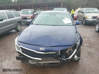 2017 Kia Optima LX with VIN 5XXGT4L37HG125705, listed as a IAAI auction lot 41542959 with 106,819 mi miles. Bid and sale history available at carsss.com. Image 6.