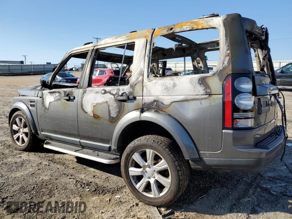2016 Land Rover LR4 HSE with VIN SALAG2V62GA792643, listed as a Copart auction lot 43708605 with Not provided miles and Non repairable. Bid and sale history available at DreamBid. Image 2.