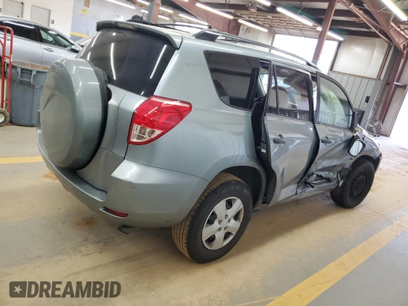 2007 Toyota RAV4 with VIN JTMZD33V676050803, listed as a Copart auction lot 49830645 with 231,441 mi miles and Salvage Title. Bid and sale history available at carsss.com. Image 3.