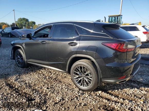 2022 Lexus RX 350 F Sport z VIN 2T2SZMDA3NC368626, wystawiony jako Copart lot #76358904 z przebiegiem Nie podano mil oraz Szkoda całkowita • Salvage title. Historia ofert i sprzedaży dostępna na DreamBid. Obrazek 2.