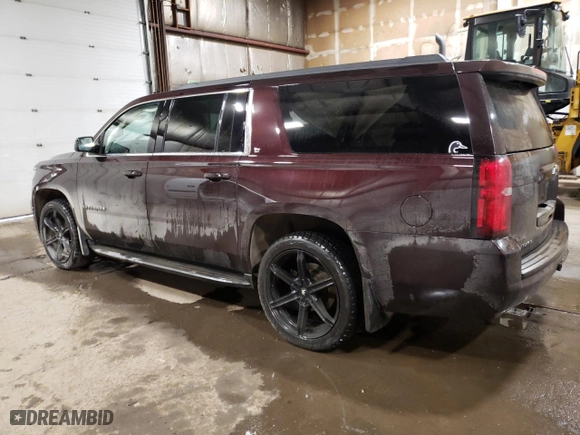 2020 Chevrolet Suburban LT with VIN 1GNSKHKC2LR210311, listed as a Copart auction lot 48062535 with 73,737 mi miles and Salvage Title. Bid and sale history available at carsss.com. Image 2.