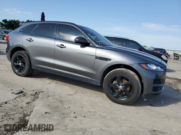 2018 Jaguar F-Pace 20d Prestige with VIN SADCK2FN6JA240059, listed as a Copart auction lot 55616185 with 74,069 mi miles and Clean Title. Bid and sale history available at DreamBid. Image 4.