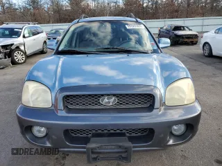 2003 Hyundai Santa Fe GLS with VIN KM8SC73D33U417838, listed as a Copart auction lot 85328384 with 140,979 mi miles and Clean Title. Bid and sale history available at carsss.com. Image 5.
