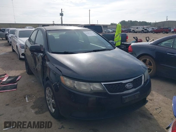 2012 Kia Forte EX with VIN KNAFU4A23C5491562, listed as a IAAI auction lot 41687560 with 250,638 mi miles. Bid and sale history available at carsss.com. Image 1.