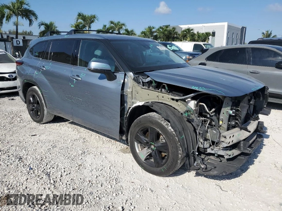 2021 Toyota Highlander L z VIN 5TDZZRAH2MS067837, wystawiony jako Copart lot #57457195 z przebiegiem 53 904 mil mil oraz Szkoda całkowita • Salvage title. Historia ofert i sprzedaży dostępna na DreamBid. Obrazek 4.