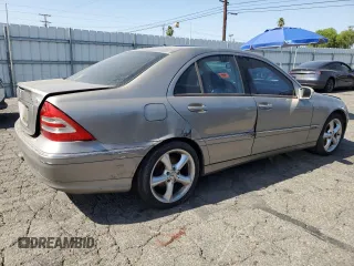 2004 Mercedes-Benz C 230 Kompressor with VIN WDBRF40JX4F549275, listed as a Copart auction lot 60458595 with Not provided miles and Salvage title. Bid and sale history available at DreamBid. Image 3.