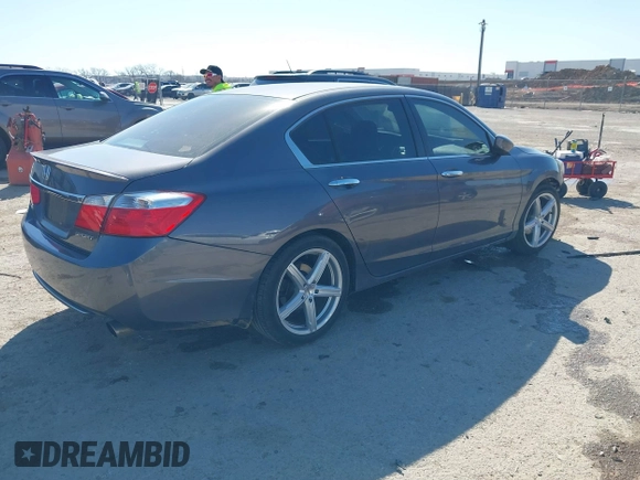 2015 Honda Accord Sport with VIN 1HGCR2F57FA111070, listed as a IAAI auction lot 41839122 with 151,985 mi miles and . Bid and sale history available at DreamBid. Image 4.