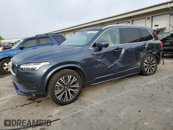 2021 Volvo XC90 Momentum with VIN YV4102PK4M1671000, listed as a Copart auction lot 64137584 with 38,248 mi miles and Salvage Title. Bid and sale history available at carsss.com. Image 1.