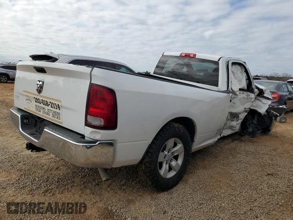 2019 Ram 1500 Classic Tradesman with VIN 3C6JR6DG6KG541192, listed as a Copart auction lot 43459365 with 173,727 mi miles and Salvage Title. Bid and sale history available at carsss.com. Image 3.