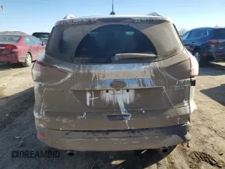 2015 Ford Escape Titanium with VIN 1FMCU9JX7FUA42373, listed as a Copart auction lot 42135485 with 121,080 mi miles and Salvage Title. Bid and sale history available at carsss.com. Image 6.