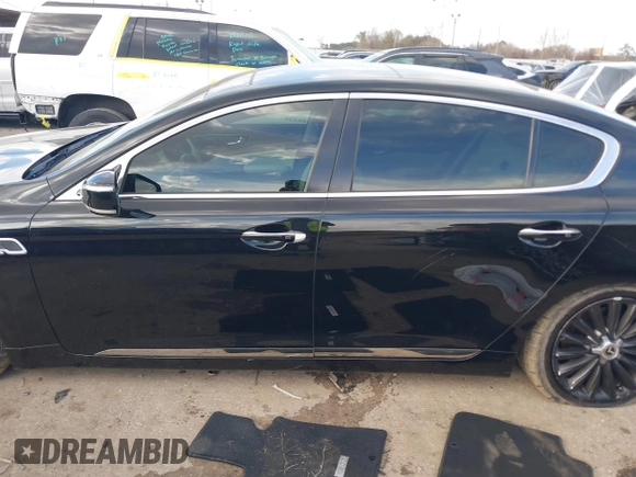 2015 Kia K900 Luxury with VIN KNALW4D46F6021230, listed as a IAAI auction lot 41505617 with 87,784 mi miles. Bid and sale history available at carsss.com. Image 14.