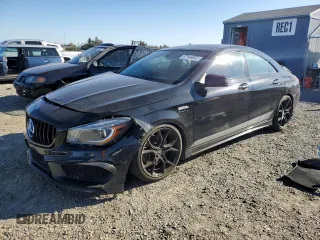 2016 Mercedes-Benz CLA with VIN WDDSJ4GB5GN390696, listed as a Copart auction lot 67145692 with 45,917 mi miles. Bid and sale history available at carsss.com. Image 1.