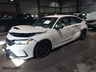 2024 Honda Civic Type R with VIN JHMFL5G40RX003751, listed as a IAAI auction lot 41349216 with 6,917 mi miles. Bid and sale history available at carsss.com. Image 17.