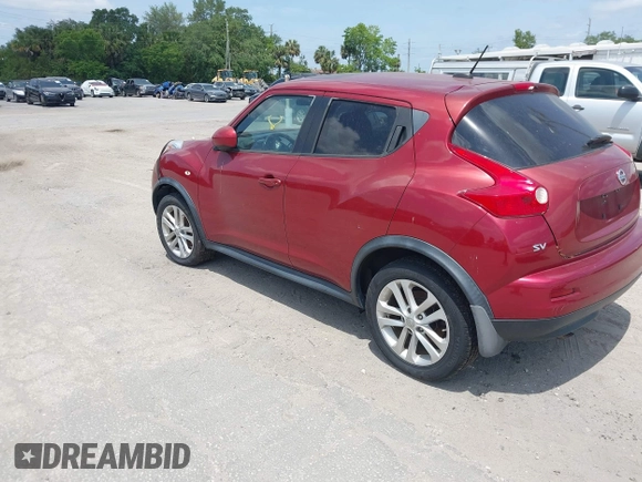 2011 Nissan Juke SV with VIN JN8AF5MR5BT000817, listed as a IAAI auction lot 42086930 with Not Provided miles and . Bid and sale history available at carsss.com. Image 3.