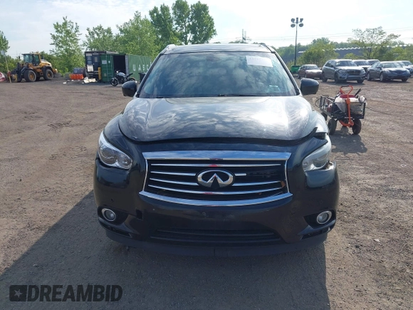2014 Infiniti QX60 with VIN 5N1AL0MM9EC525598, listed as a IAAI auction lot 42212187 with 146,256 mi miles and . Bid and sale history available at carsss.com. Image 12.