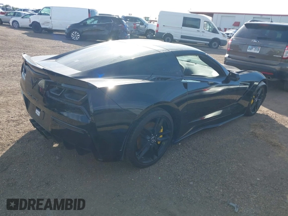 2015 Chevrolet Corvette 3LT with VIN 1G1YE2D78F5104697, listed as a IAAI auction lot 41236668 with 44,253 mi miles. Bid and sale history available at carsss.com. Image 4.