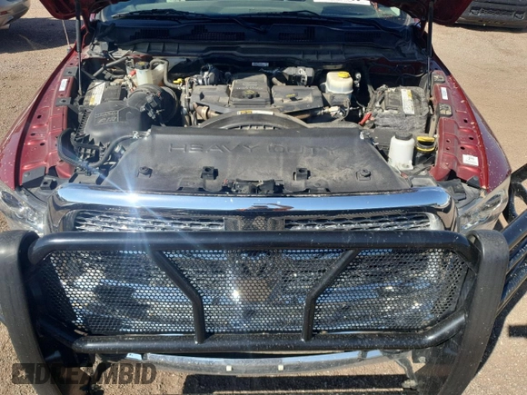 2015 Ram 2500 Laramie with VIN 3C6UR5NL2FG627544, listed as a Copart auction lot 61607835 with 53,253 mi miles and Salvage title. Bid and sale history available at DreamBid. Image 11.