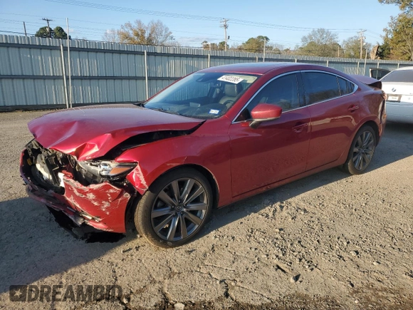 2020 Mazda 6 Grand Touring with VIN JM1GL1TY2L1518557, listed as a Copart auction lot 41402285 with 158,769 mi miles and Salvage Title. Bid and sale history available at DreamBid. Image 1.