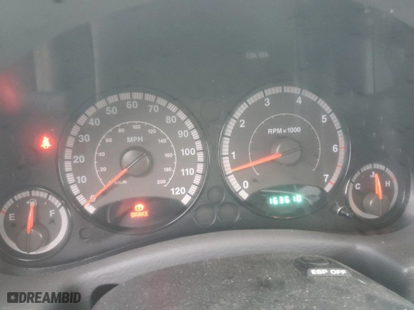 2006 Jeep Liberty Sport with VIN 1J4GL48K56W154142, listed as a Copart auction lot 50806985 with 163,610 mi miles and Salvage Title. Bid and sale history available at carsss.com. Image 9.