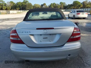 2005 Mercedes-Benz CLK-Class 3.2L with VIN WDBTK65J45F134556, listed as a Copart auction lot 74143204 with 61,131 mi miles and Salvage Title. Bid and sale history available at carsss.com. Image 6.