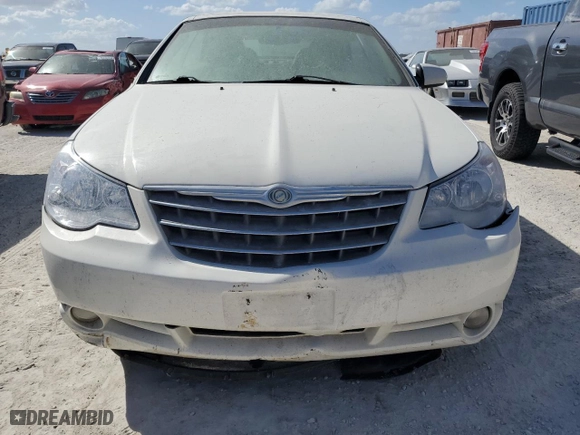 2010 Chrysler Sebring Limited with VIN 1C3BC6EV0AN122745, listed as a Copart auction lot 76299744 with 0 mi miles and Non Repairable. Bid and sale history available at carsss.com. Image 5.