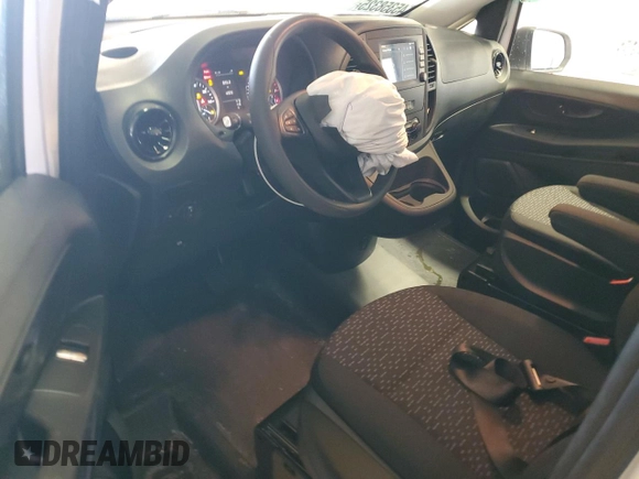 2023 Mercedes-Benz Metris Cargo with VIN W1YV0CEY4P4365964, listed as a Copart auction lot 45358325 with 4,525 mi miles and Salvage title. Bid and sale history available at DreamBid. Image 8.