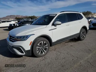 2022 Volkswagen Tiguan S z VIN 3VV1B7AX7NM029309, wystawiony jako Copart lot #50375055 z przebiegiem 50 427 mil mil oraz Szkoda całkowita • Salvage title. Historia ofert i sprzedaży dostępna na DreamBid. Obrazek 1.