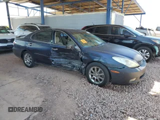 2003 Lexus ES 300 with VIN JTHBF30G430107593, listed as a Copart auction lot 52400765 with 270,767 mi miles and Salvage Title. Bid and sale history available at DreamBid. Image 4.