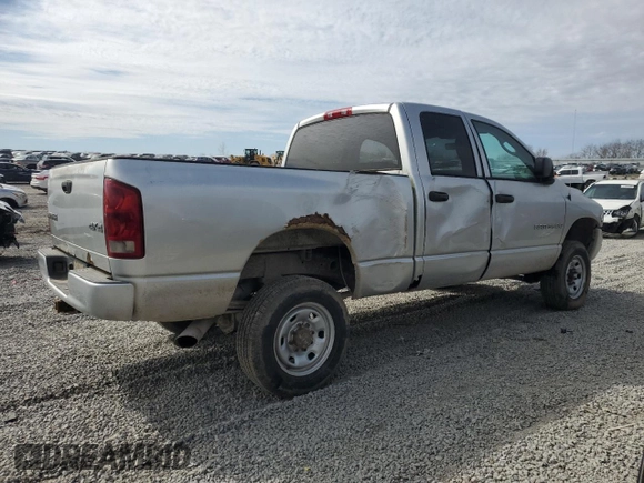 2003 Dodge Ram 2500 ST with VIN 3D7KU28C13G810301, listed as a Copart auction lot 47233865 with 405,890 mi miles and Salvage Title. Bid and sale history available at carsss.com. Image 3.