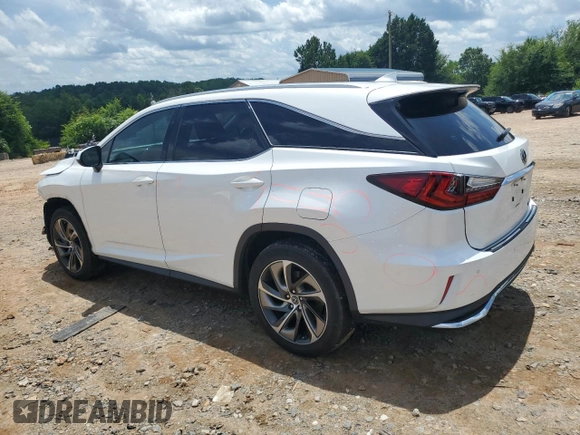2018 Lexus RX 350L Premium with VIN JTJDZKCA8J2013167, listed as a Copart auction lot 61428445 with 93,530 mi miles and Salvage title. Bid and sale history available at DreamBid. Image 2.