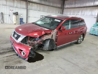 2015 Nissan Pathfinder Platinum с VIN 5N1AR2MN7FC670076, выставлен на аукционе Copart как лот 52498125 с пробегом 101 993 миль миль и Списание • Salvage title. История ставок и продаж доступна на DreamBid. Изображение 1.