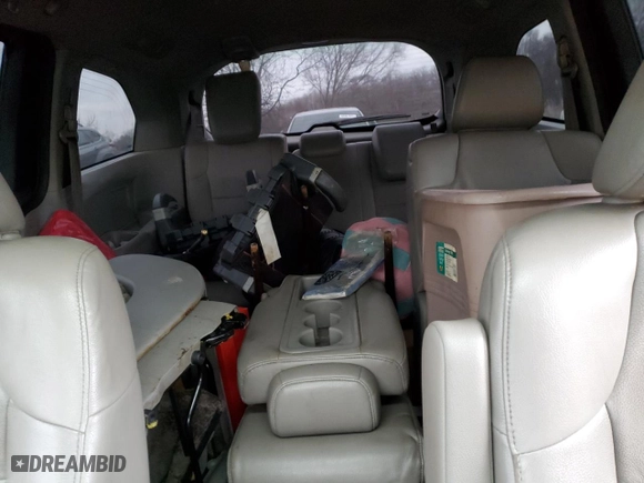2016 Honda Odyssey EX-L with VIN 5FNRL5H64GB037505, listed as a Copart auction lot 43907105 with 208,709 mi miles and Salvage Title. Bid and sale history available at carsss.com. Image 10.