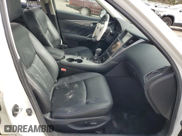 2015 Infiniti Q50 Premium with VIN JN1BV7AP0FM330725, listed as a Copart auction lot 51735085 with 189,480 mi miles and Clean Title. Bid and sale history available at carsss.com. Image 7.