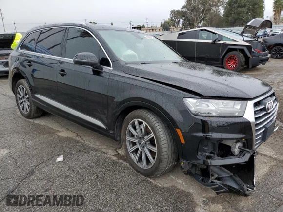 2017 Audi Q7 Premium Plus with VIN WA1LAAF78HD021987, listed as a Copart auction lot 48603955 with 100,617 mi miles and Salvage Title. Bid and sale history available at carsss.com. Image 4.