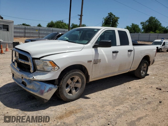 2019 Ram 1500 Classic Tradesman with VIN 1C6RR6FT4KS742062, listed as a Copart auction lot 53938094 with 117,216 mi miles and Salvage Title. Bid and sale history available at carsss.com. Image 1.