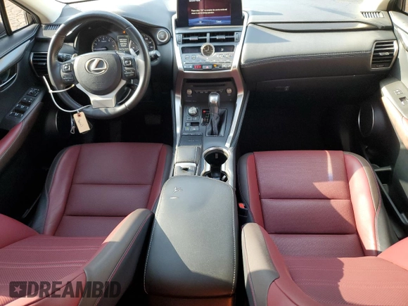 2019 Lexus NX 300 with VIN JTJBARBZ7K2207799, listed as a Copart auction lot 55317495 with 78,161 mi miles and Salvage title. Bid and sale history available at DreamBid. Image 8.