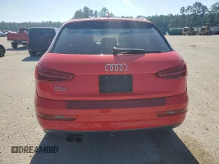2016 Audi Q3 Premium Plus with VIN WA1BFCFS6GR015295, listed as a Copart auction lot 76008214 with 58,843 mi miles and Salvage title. Bid and sale history available at DreamBid. Image 6.