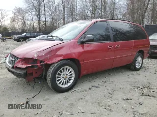 1999 Chrysler Town & Country LXi with VIN 1C4GP54L9XB642808, listed as a Copart auction lot 51097785 with 183,715 mi miles and Salvage Title. Bid and sale history available at carsss.com. Image 1.
