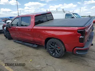 2023 Chevrolet Silverado 1500 RST with VIN 1GCUDEEL9PZ165492, listed as a Copart auction lot 67357414 with 7,764 mi miles and Salvage Title. Bid and sale history available at DreamBid. Image 2.
