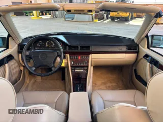 1995 Mercedes-Benz E Class with VIN WDBEA66EXSC280860, listed as a Copart auction lot 46739115 with 97,007 mi miles and Clean Title. Bid and sale history available at carsss.com. Image 10.