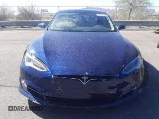 2017 Tesla Model S 100D with VIN 5YJSA1E25HF222360, listed as a Copart auction lot 56799165 with Not provided miles and Salvage title. Bid and sale history available at DreamBid. Image 5.